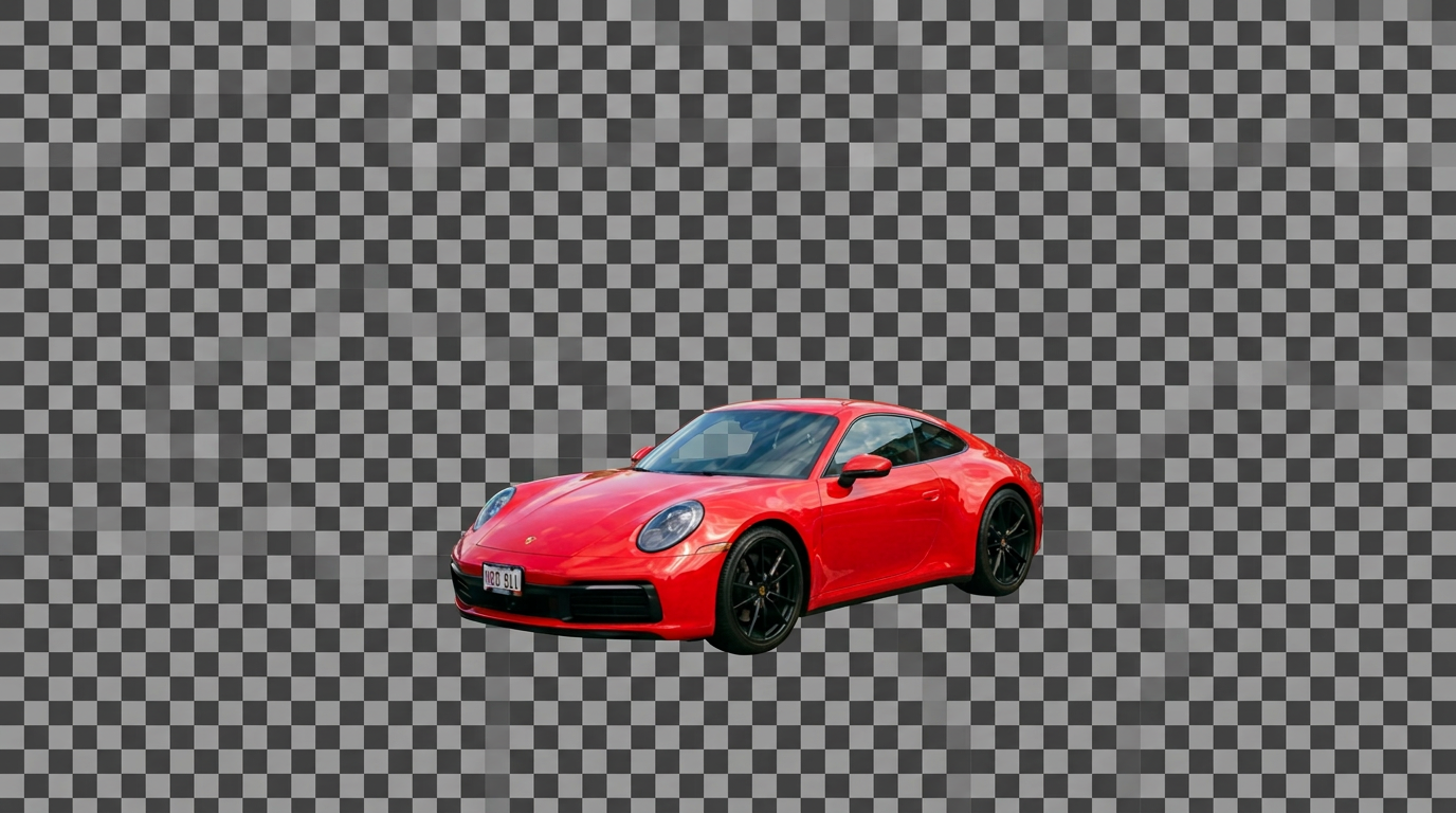 Deportivo rojo - Sin fondo